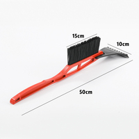 Mega Vente Directe Usine Nouveau Grattoir à Glace en Plastique Deux-en-un à Long Manche, Pelle à Neige Efficace, Brosse de Nettoyage, Dégivreur Portable pour