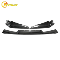 3PCS YG Style G80 G82 Lame de pare-chocs avant en carbone sec pour BMW M3 M4, Lame avant en carbone, Accessoires extérieurs, Kits carrosserie