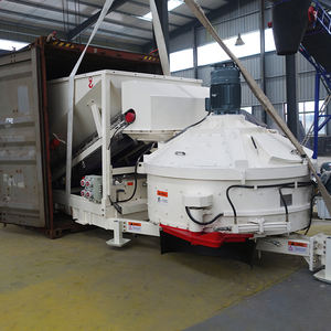 Mesin <span class=keywords><strong>mixer</strong></span> semen MP1500 portabel, <span class=keywords><strong>mixer</strong></span> beton planet poros vertikal dengan lift dan <span class=keywords><strong>hopper</strong></span> - Product Image 2