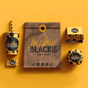 Custom Logo Printed Kraft Corrugated Cardboard Restaurant Food Takeaway Pizza Burger Fried Chicken Take Out Box