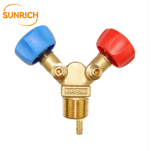 Soupape de sécurité en laiton à <span class=keywords><strong>double</strong></span> <span class=keywords><strong>sortie</strong></span> en forme de Y (DN25) |   Fiable pour les systèmes de contrôle du <span class=keywords><strong>gaz</strong></span> et des liquides - Product Image 1