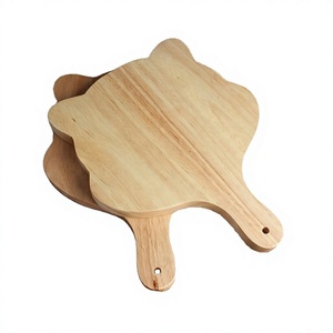 Ensemble de 2 planches à découper en bois, design le plus récent, qualité supérieure, forme personnalisée, planche à découper de cuisine à prix avantageux - Product Image 1