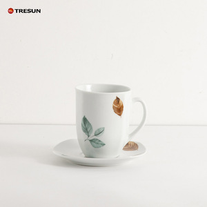 ชุดจานพอร์ซเลนลายดอกไม้สไตล์ตะวันตกแบบนอร์ดิกหรูหราสไตล์จีน - Product Image 2