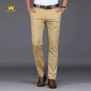Customized Casual High-stretch Men's Pants Simple Fashion Business Style Skin-friendly Comfort