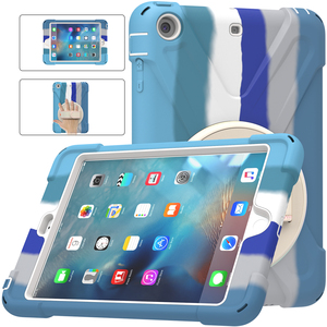 Bảo Vệ Trường Hợp Rugged Silicon Trường Hợp Trẻ Em Chống Sốc Trường Hợp Máy Tính Bảng Cho <span class=keywords><strong>iPad</strong></span> <span class=keywords><strong>Mini</strong></span> 1 2 3 Cover Quay Lại 7.9 Inch Với Chân Đế - Product Image 4