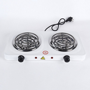 Placa Calefactora Eléctrica de Doble Quemador con 2 Espirales, Compre una Placa Calefactora de Alta Calidad y Duradera <span class=keywords><strong>para</strong></span> Usar en Diversos Tipos de Cocina - Product Image 4