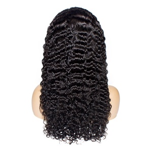 Wholesale Virgin Brazilian <b>Human</b> Hair Water Wave <b>Wig</b> Private Label Virgin <b>Human</b> Hair <b>Wigs</b> Thick <b>Human</b> Hair <b>Wig</b> - Product Image 3