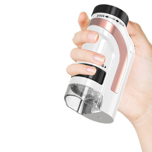 Handheld Optical Microscope 300X Zoom Focus Kids Science Education Nature Exploration Toy - Product Image 5