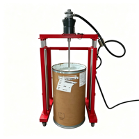 Agitateur de fût pneumatique à double colonne, mobile, pour peinture 55 gallons, mélangeur anti-explosion à moteur pneumatique 200L