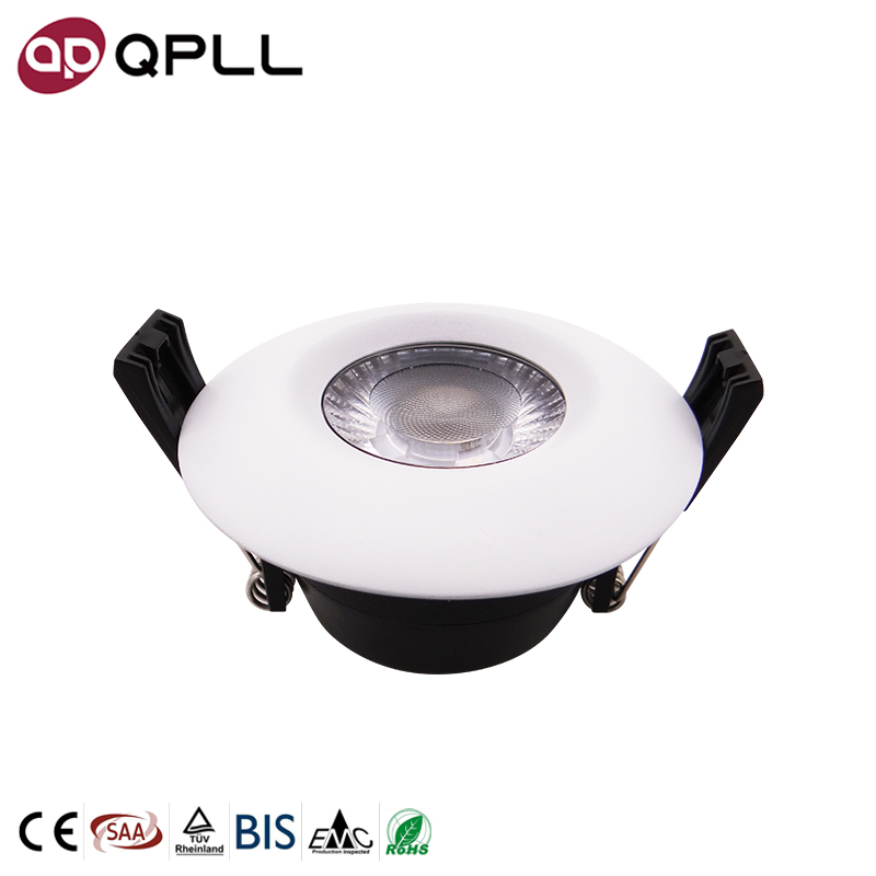 Home Christmas Fixtures Indoor Down Lamp Ceiling Round LED Recessed 8W Black Spot COB Light Spotlight