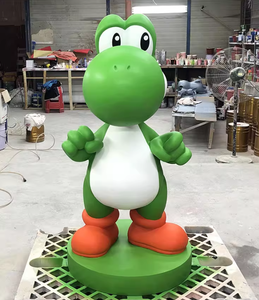 <span class=keywords><strong>Mario</strong></span> <span class=keywords><strong>Bros</strong></span> Anime tema jardín al aire libre estatua fábrica vendido plástico fibra <span class=keywords><strong>de</strong></span> vidrio artesanía piedra talla arte figura modelo - Product Image 6
