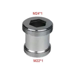 Adaptador de Extensión de Rosca NPT de 24 mm a 22 mm, Adaptador de Latón para Purificador de Agua, Grifo, Boquilla, Aireador - Product Image 1