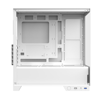 AntarcChill 0.5mm SPCC Dual Tempered Glass Steel Computer Cabinet Game PC Case Tempered Glass Side Panel Desktop Cases
