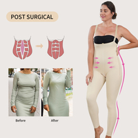 Faja Colombiana para Mujer, Levantador de Glúteos, Etapa 2 Bbl, Prenda de Compresión para Cirugía Post Op, Moldeador de Cuerpo, Faja Colombiana para Mujer