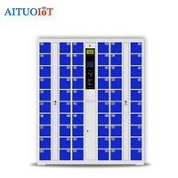 Casier de rangement électronique intelligent AITUOIoT pour supermarché/plage/salle de sport, casier de gym, casier de plage