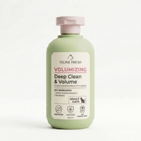 Shampooing pour chat à marque privée, volumisant, nettoyage en profondeur, sans parfum, pour chats adultes, aux acides aminés et panthénol, hypoallergénique, soin corporel, toilettage des animaux