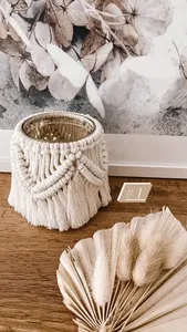 2025 Customized Wholesale <strong>Macrame</strong> <strong>Lantern</strong> Vase Decoration Boho Decoration <strong>Macrame</strong> <strong>Lantern</strong> - Product Image 2