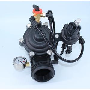 Válvula Solenoide de Riego Bermet de 5 Pulgadas con Reductor de Presión y Manómetro para Uso Agrícola - Product Image 1