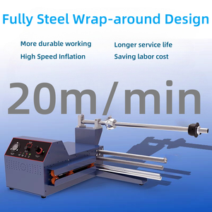 Velocidad rápida de 20 m/min Max Columna de aire a prueba de golpes Rollo de embalaje Máquina de fabricación Diseño envolvente de acero completo Vida útil más larga - Product Image 2