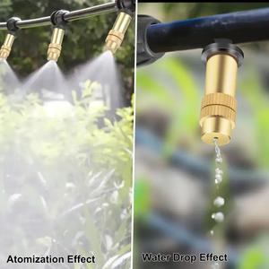 Buses d'irrigation goutte à goutte Xiuning Horticulture 60-80 mm, pulvérisation réglable pour système d'arrosage de serre, jardin et pelouse - Product Image 3