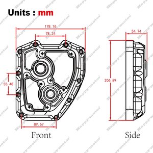 Couvre-culbuteur CNC Clarity pour Harley Softail Fat Boy 01-17 Dyna Touring Road King Street Glide Flhx 06-16 Twin Cam - Product Image 5