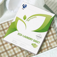 Feuille détergent de lessive, 10 pièces, soin profond, pour lessive, sous-vêtements, draps de lavage