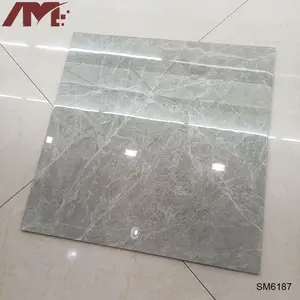 China Grijs Geglazuurd Indoor Goedkope Keramiek Vloertegels 60X60