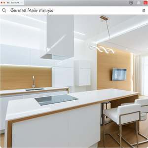 Ensemble de meubles de cuisine modulaire moderne assemblé sur mesure 2025 avec panier de tiroir et robinet pour hôtel et centre commercial - Product Image 2