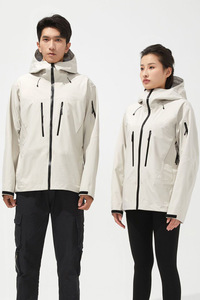 MOQ 2 PIÈCES En stock Expédition rapide <span class=keywords><strong>Veste</strong></span> de sport imperméable à coque rigide pour hommes et femmes <span class=keywords><strong>Veste</strong></span> de pluie pour activités de plein air - Randonnée - Product Image 6