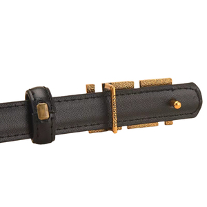 Cinturón de piel de vaca auténtica para mujer, novedad en stock al por mayor, vestido informal, cinturón vaquero, hebilla de aleación para niñas - Product Image 6