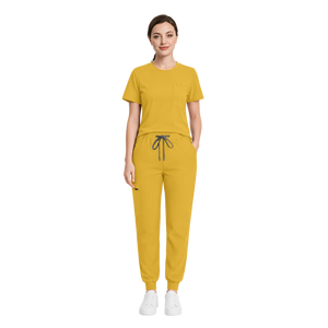 Uniforme de Enfermera con Logotipo Personalizado, Conjunto de Uniformes Médicos, Pantalones Deportivos Elásticos, Ropa de Trabajo con Cuello Redondo <span class=keywords><strong>para</strong></span> Hospital Veterinario 46002 - Product Image 4