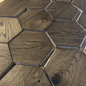 <span class=keywords><strong>Parquet</strong></span> en bois de chêne <span class=keywords><strong>hexagonal</strong></span> de haute qualité, design de <span class=keywords><strong>parquet</strong></span> en bois - Product Image 2
