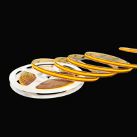 Bande LED COB à découpe libre 3000K Blanc Chaud 528 LED Éclairage en Ruban DC 12V 13W/M Découpable N'importe Où Guirlande Lumineuse LED COB