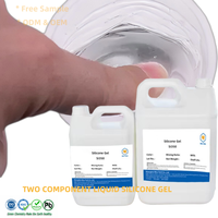 Gel isolant électrique de silicone conducteur thermique imperméable liquide