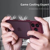 Nouvelle coque de protection pour iPhone 18 Pro/18 Pro Max avec cadre métallique, design boucle hippocampe et protection d'objectif anti-chute