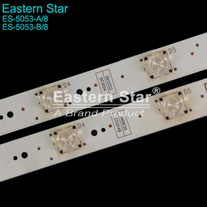 ES-5053 Nuova <span class=keywords><strong>Striscia</strong></span> <span class=keywords><strong>LED</strong></span> per Retroilluminazione TV 60G6 60V8E per TV SKY WORTH 60 Pollici, 8+8 <span class=keywords><strong>LED</strong></span> 3V, Barra <span class=keywords><strong>LED</strong></span> per Riparazione TV - Product Image 6
