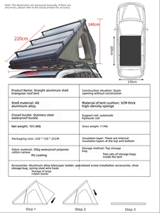 <span class=keywords><strong>Tente</strong></span> de toit rigide 4 saisons <span class=keywords><strong>iKamper</strong></span> Skycamp - Product Image 3