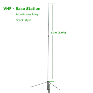 Antena Omnidireccional para Estación Base VHF 144-174MHz, SO239, Repetidor para Exteriores, Antena para Walkie Talkie Cp22e - Product Image 3