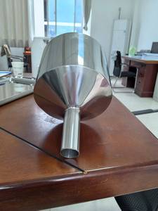 กรวยสแตนเลสคุณภาพสูงขนาดใหญ่สำหรับห้องปฏิบัติการ/อุตสาหกรรมอาหาร ยี่ห้อเจียนเว่ย ผลิตภัณฑ์จากเจียงซู - Product Image 5