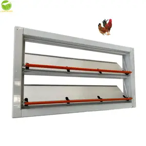 2022 Air Inlet Baffle Wall Mounterd Air Intake Window for Poultry Chicken House