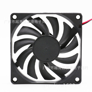 Ventilateur de refroidissement DC Sqgiun 80 mm 12 V pour boîtier d'ordinateur, refroidisseur d'alimentation - Product Image 3