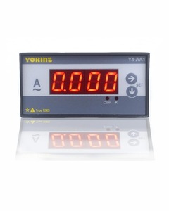 Ampèremètre numérique Yokins Y7-AA1 True RMS 5A/1A AC CT sélectionnable, 10A direct, compteur de panneau 72x72mm, garantie 1 an - Product Image 2