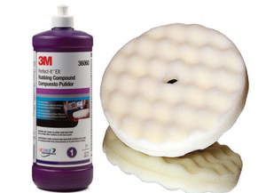 3M hoàn hảo-nó hoàn hảo-Nó EX AC hợp chất cọ xát, 36060, cắt nhanh, hiệu suất cao, 1 QT (32 floz) - Product Image 4