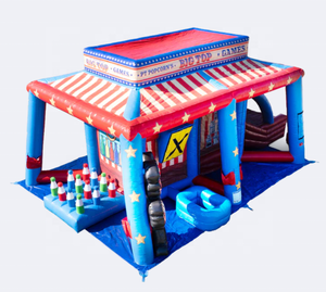 Château gonflable commercial géant d'extérieur <span class=keywords><strong>de</strong></span> premier plan en Chine, aire <span class=keywords><strong>de</strong></span> jeux gonflable pour adultes - Product Image 2