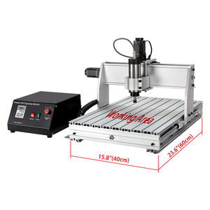 Máquina de Grabado CNC de Escritorio Zhong Hua Jiang 300W/800W/1500W MACH3 600x400mm 6040, para Cortar Madera y Metal, Fácil de Operar - Product Image 2