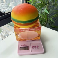 Jumbo Hamburger Big Squeeze Ball Trending Selection Slow Rebound Fidget Toy Giant Hamburger Squeeze Toy