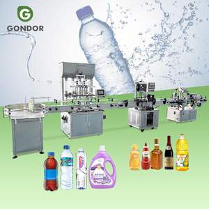 Máquina de llenado y embotellado de líquidos para aceite capilar, lubricantes, disolventes lineales, jabón y otros líquidos. - Product Image 1