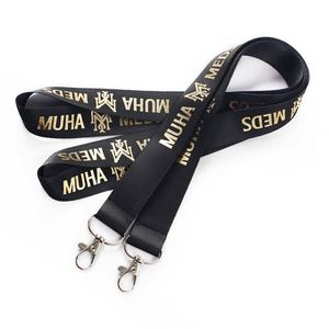 Airbus Cellphone Customized <b>Polyester</b> logo Adjustable <b>Lanyard</b> with Buckles - Product Image 6