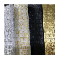 Échantillon Gratuit : Similicuir PVC pour Ameublement, Sacs à Main, Cuir Synthétique, Cuir Crocodile, Décoration de Sièges de Voiture, Imperméable et Anti-taches