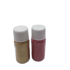 High Temperature Alkali Acid Resistant Mica Gold Silver <strong>Glitter</strong> Crystal Drop Colored Pearl Powder - Product Image 1